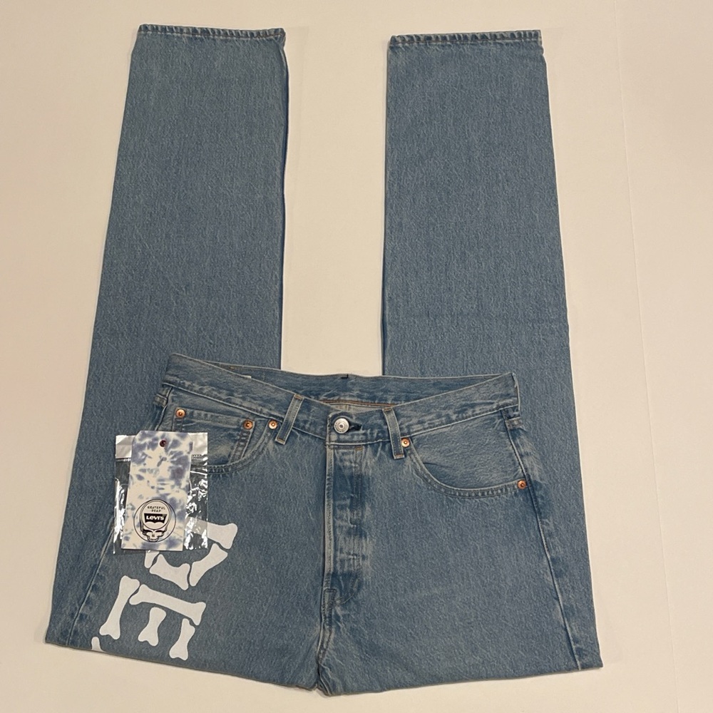 LEVI’S PREMIUM X GRATEFUL DEAD 501 JEANS (32X34)